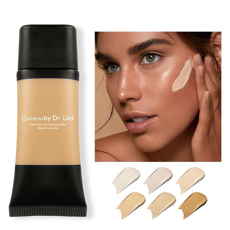 Gluten-Free Foundation & Concealer Duo – Nut-Free, Vegan, Mineral SPF & All-Day Wear