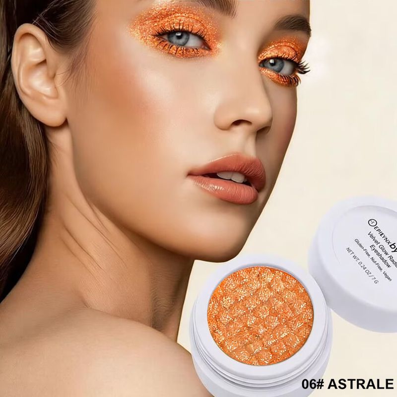 Gluten-Free Eyeshadow – Nut-Free, Vegan & Egg-Free Creamy Radiance in 20 Shades