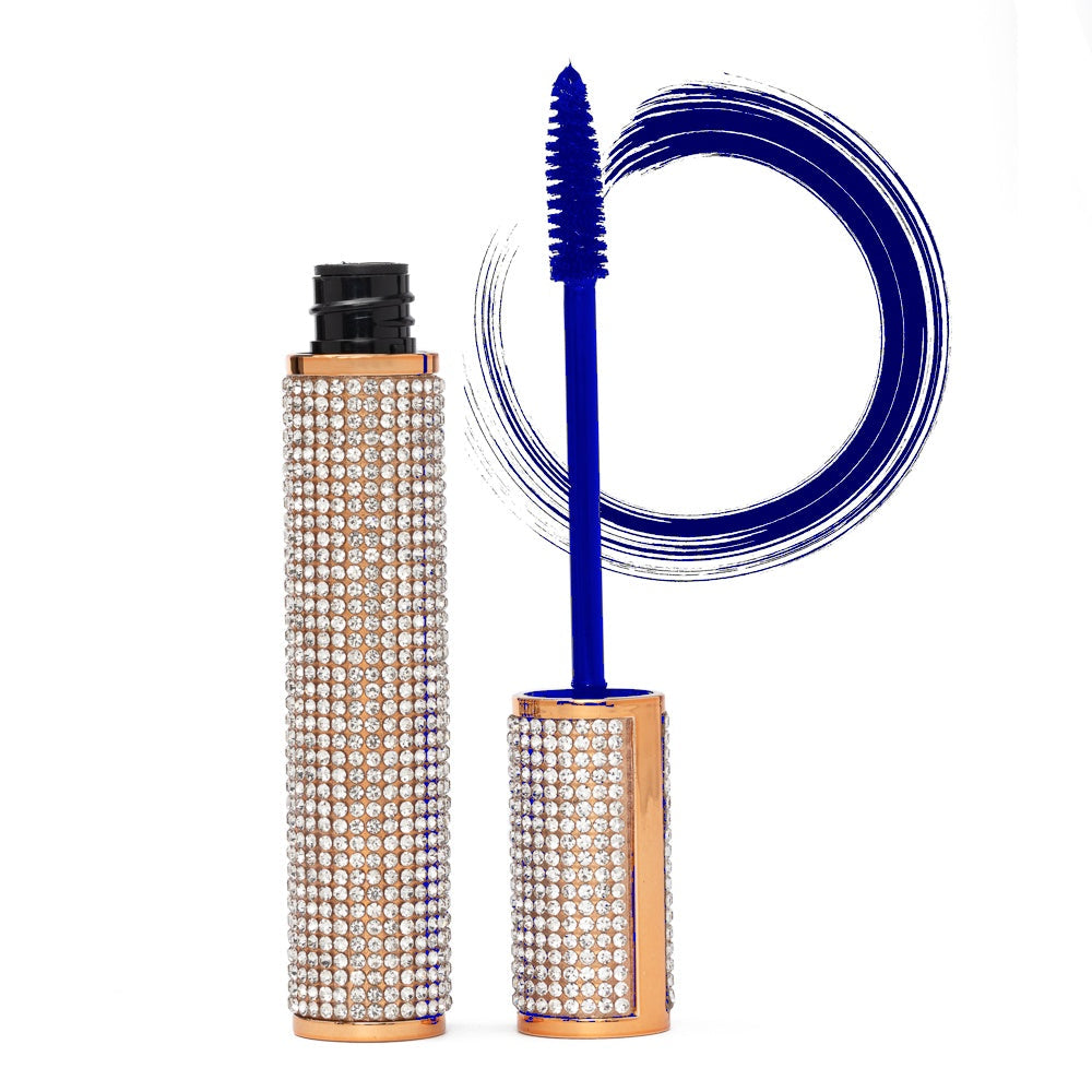Gluten-Free Mascara, Black & Blue – Nut-Free, Vegan Mega Volume for Sensitive Eyes