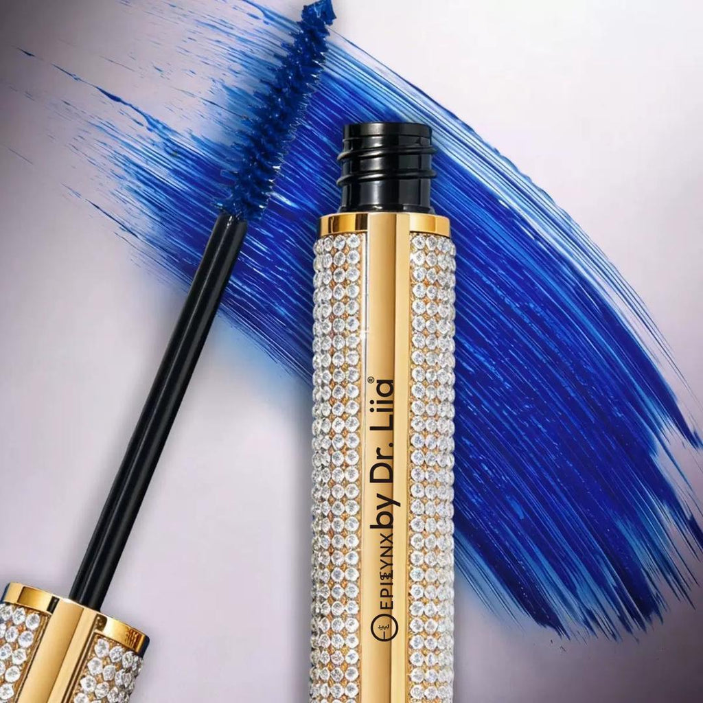 Gluten-Free Mascara, Black & Blue – Nut-Free, Vegan Mega Volume for Sensitive Eyes