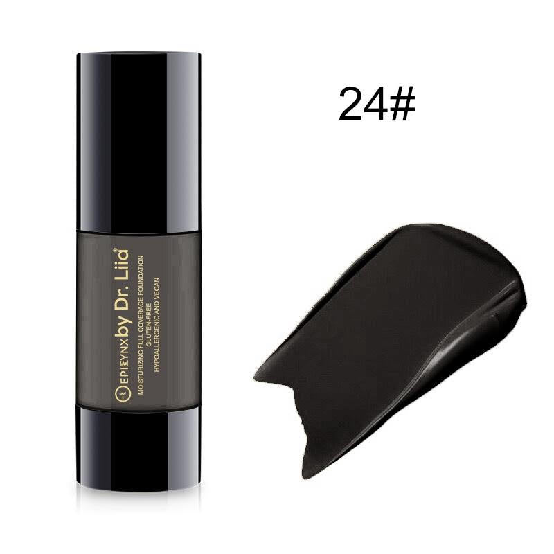 Gluten-Free Full-Coverage Foundation SPF 15 – Nut-Free, Vegan & Hydrating Dewy Finish