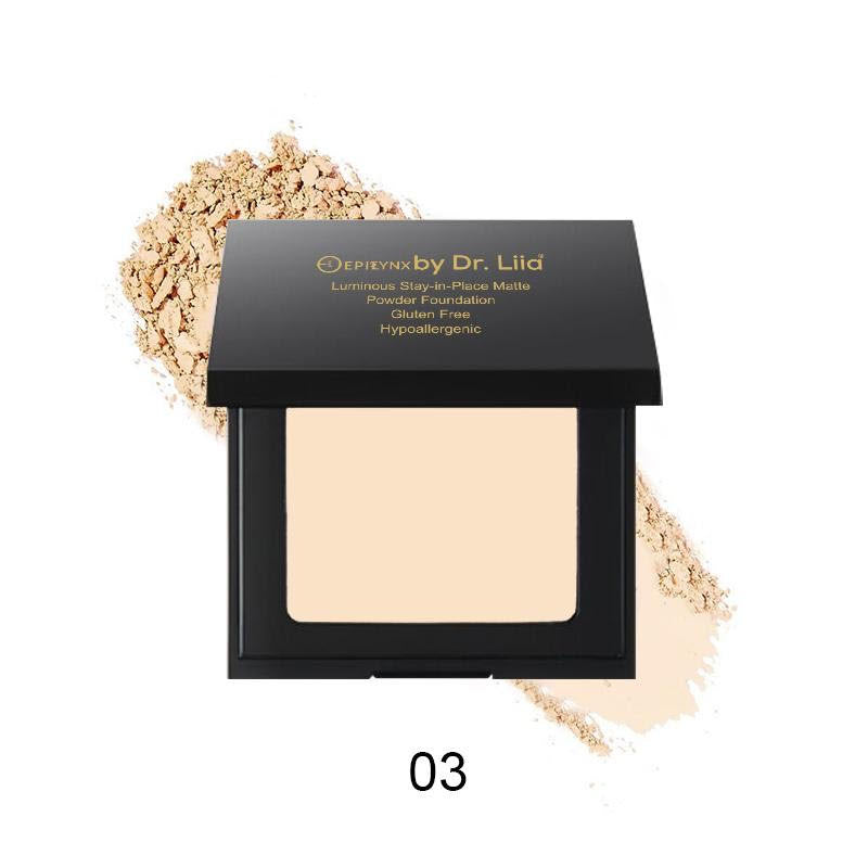 Gluten-Free Powder Foundation – Nut-Free, Vegan Luminous Matte Finish
