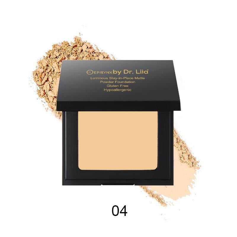 Gluten-Free Powder Foundation – Nut-Free, Vegan Luminous Matte Finish