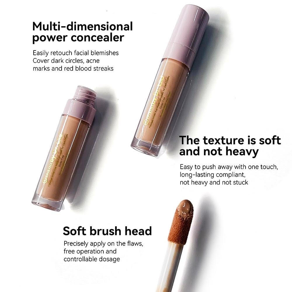 Gluten-Free Matte Concealer – Nut-Free, Vegan, Full Coverage & Long-Wearing