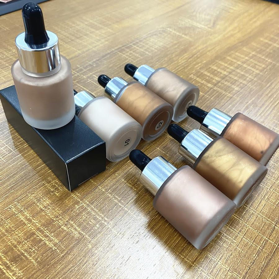 Gluten-Free Liquid Bronzer Drops – Nut-Free, Vegan Dewy Glow Skin Filter