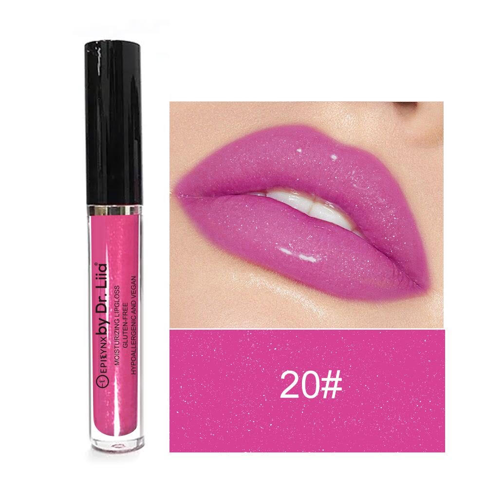Gluten-Free Lip Gloss – Nut-Free, Vegan, Hydrating High-Shine Formula