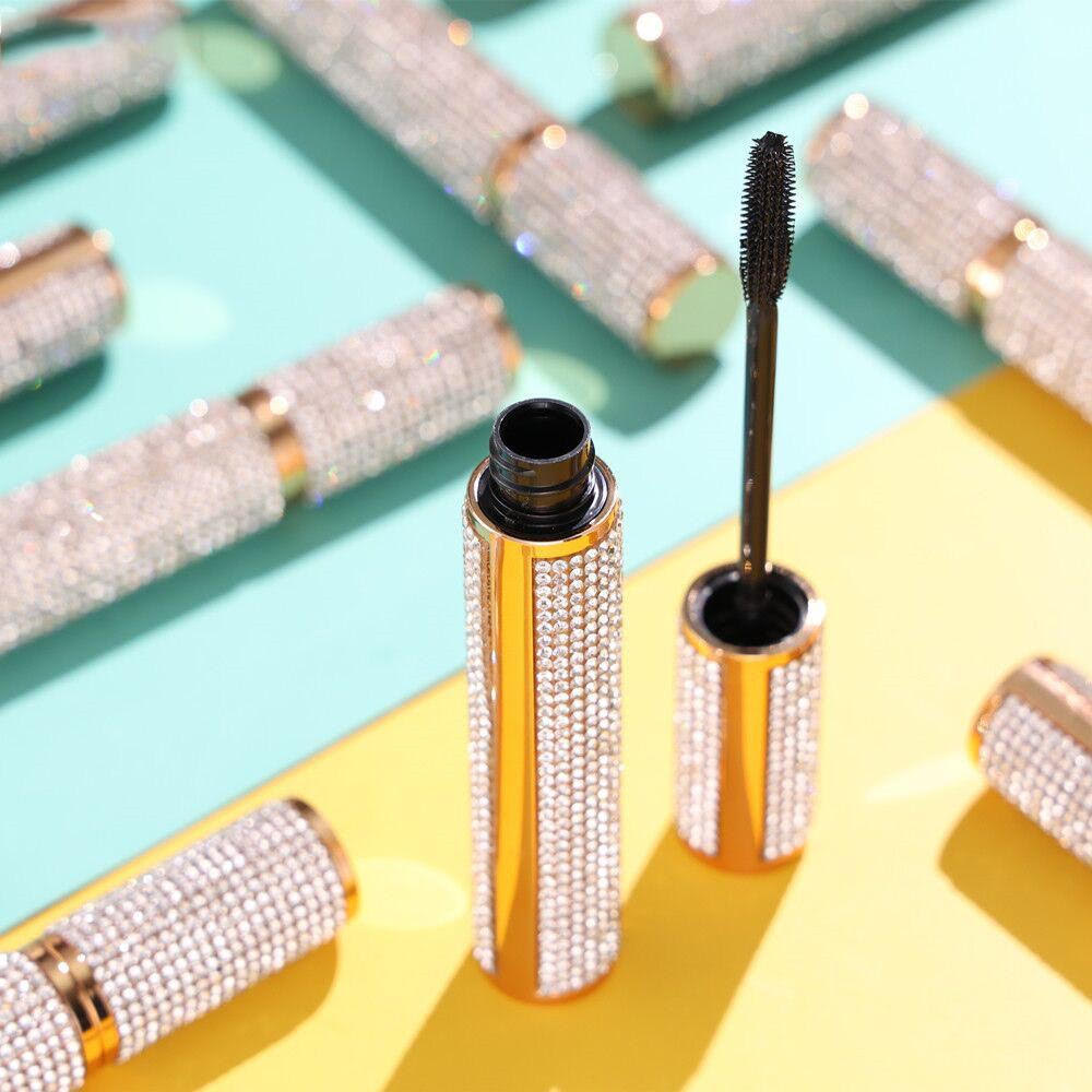 Gluten-Free Mascara, Black & Blue – Nut-Free, Vegan Mega Volume for Sensitive Eyes