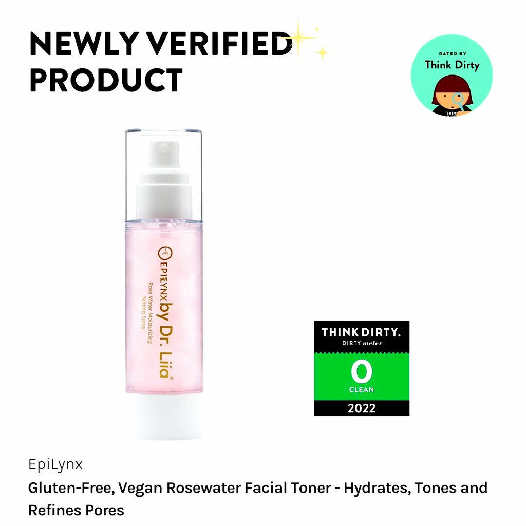 Gluten-Free Rosewater Facial Toner – Nut-Free, Vegan, Hydrating & Pore Minimizing